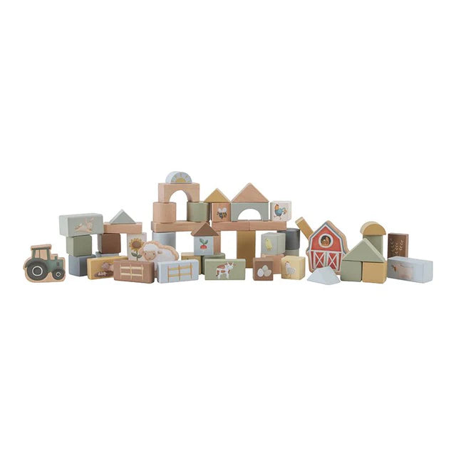 Blocs de construction en bois #Little Farm
