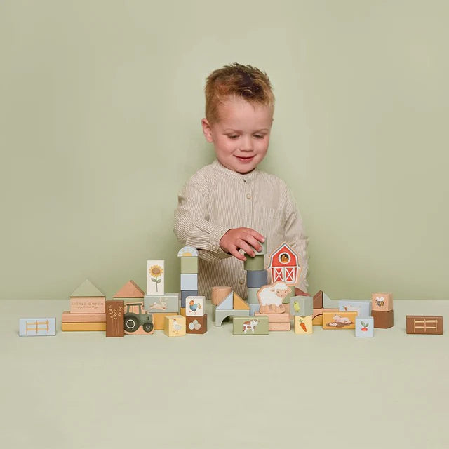 Blocs de construction en bois #Little Farm