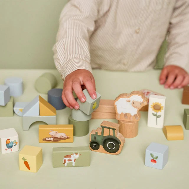 Blocs de construction en bois #Little Farm