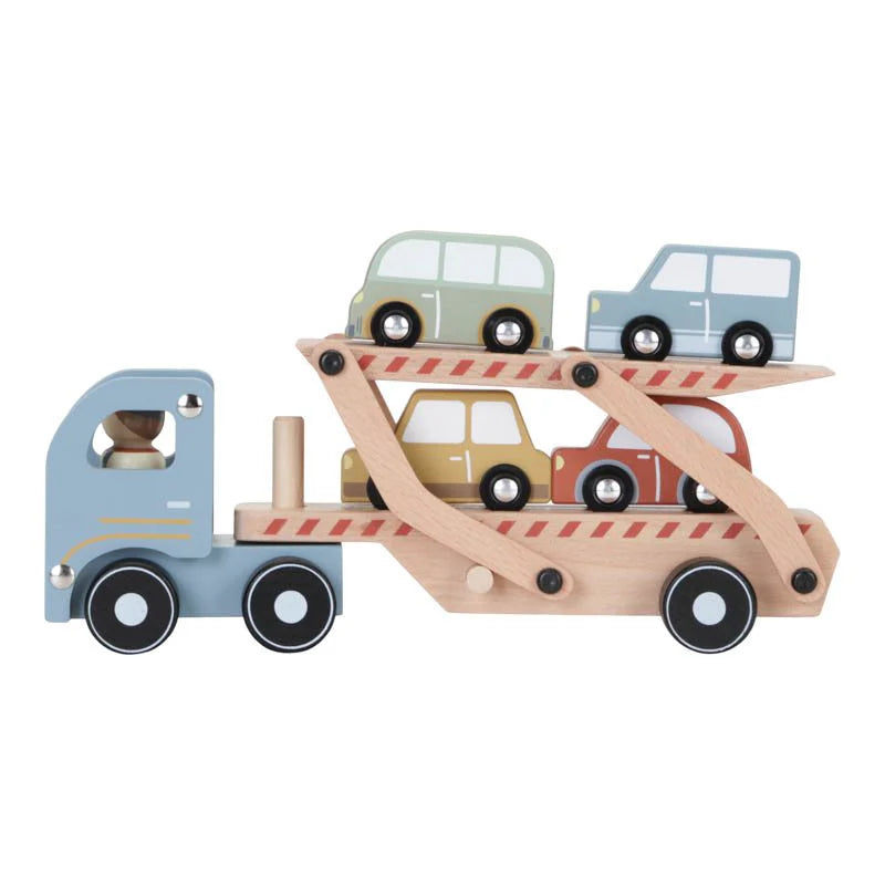 Camion en bois porte véhicule