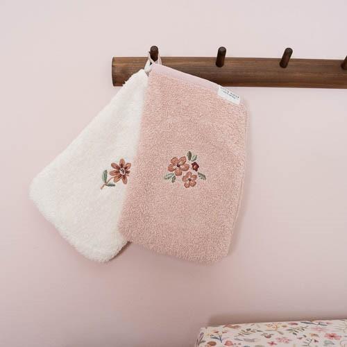 Lot de 2 gants de toilette brodés #Fairy Garden