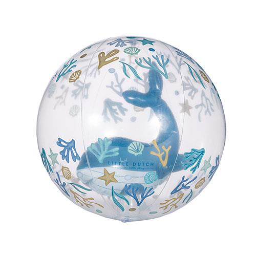 Ballon de plage #3D bleu
