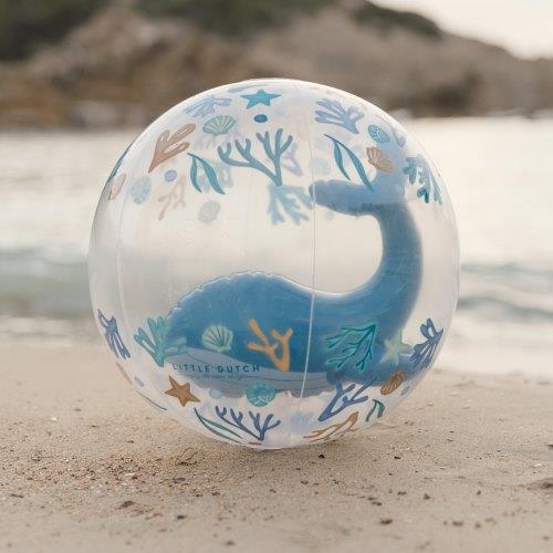 Ballon de plage #3D bleu
