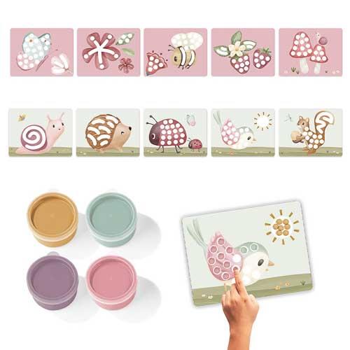 Kit de peinture aux doigts #Fairy Garden