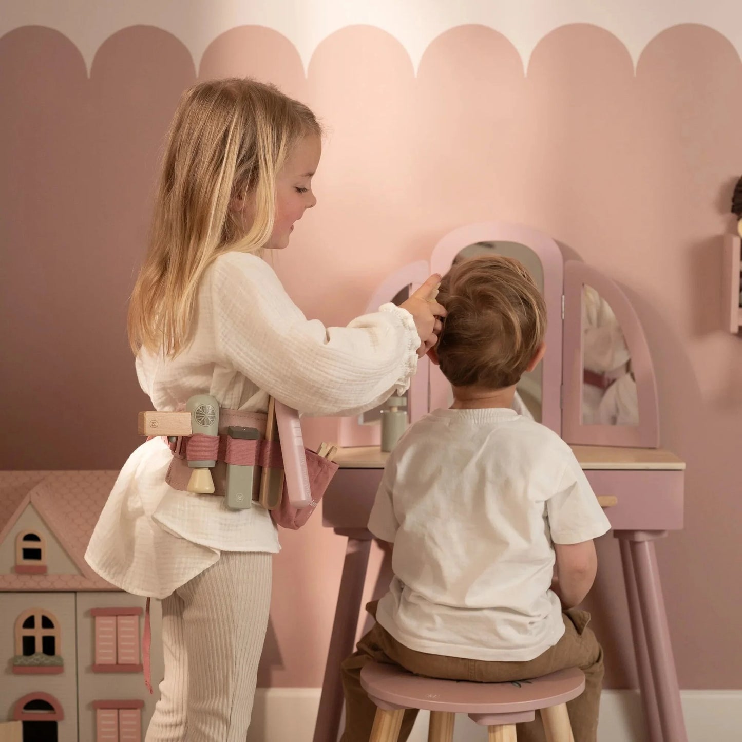 Set de coiffeur en bois