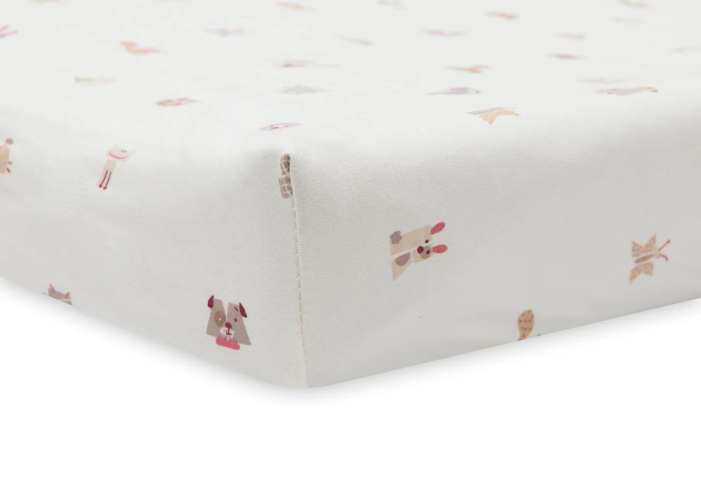 Housse matelas à langer Jersey 50x70cm #Animal Friends