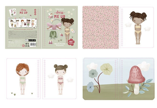 Livre "Habille ton personnage" Rosa & Friends #Fairy Garden