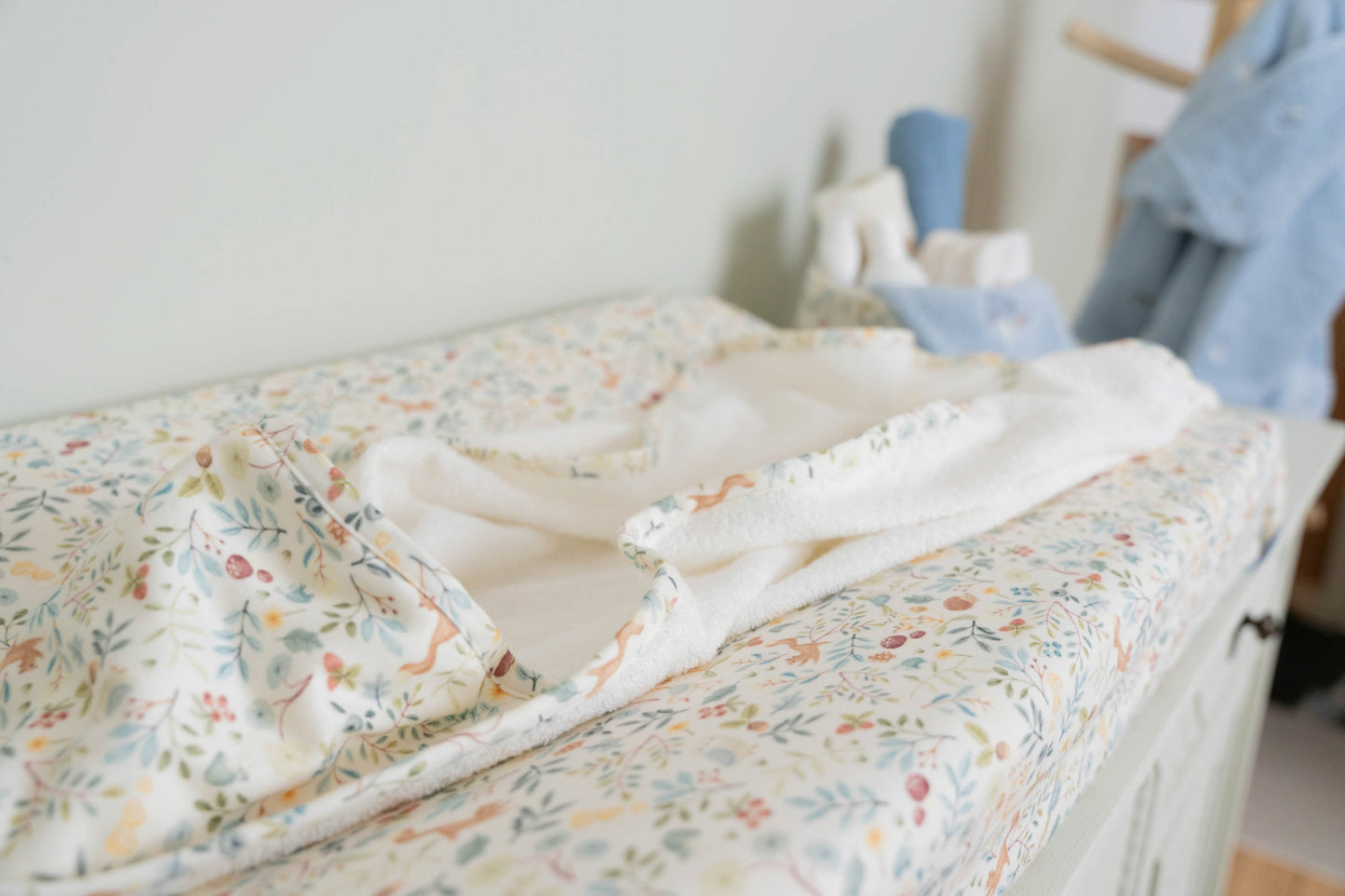 Housse pour matelas à langer #Forest Wonders 50 x 70 cm