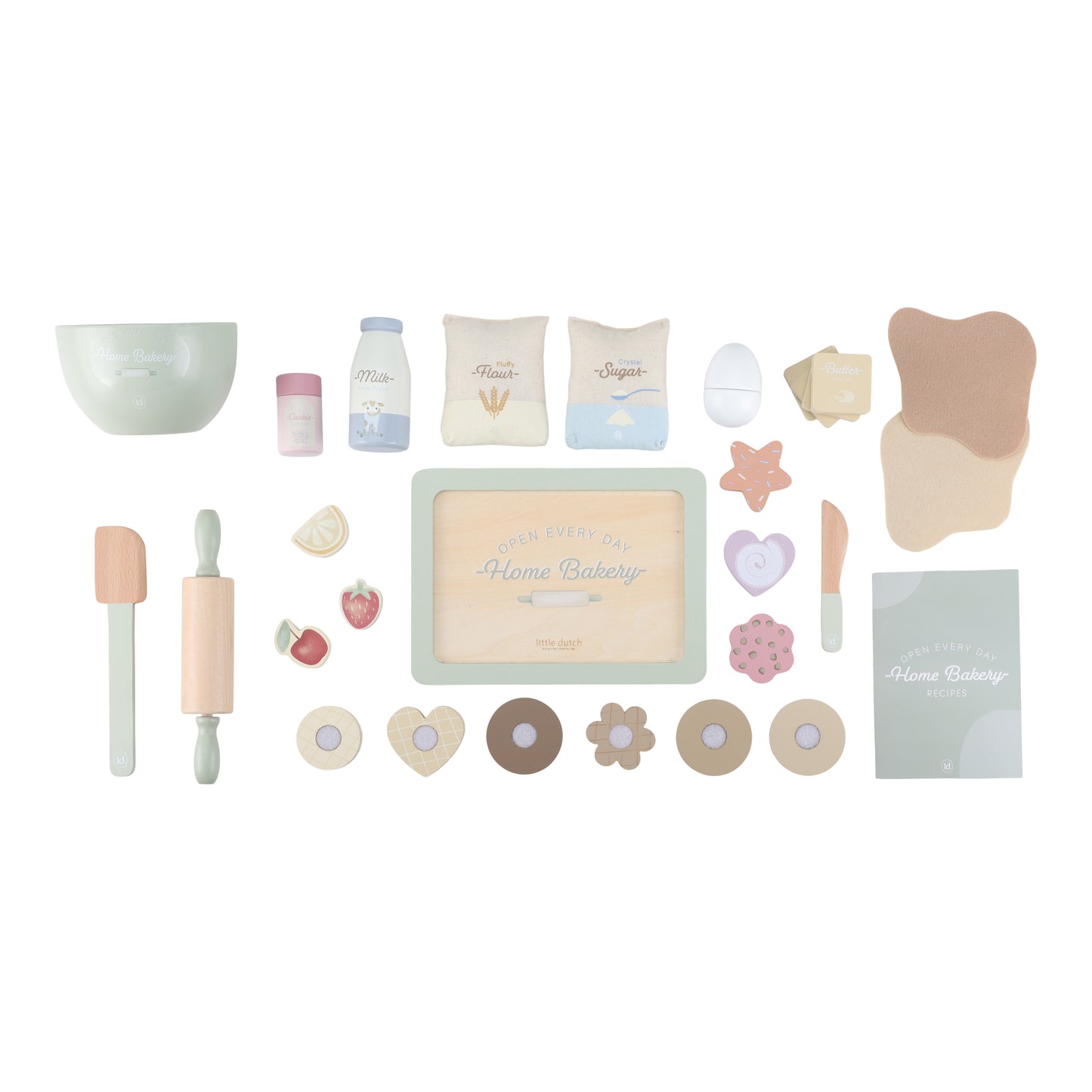 Set de pâtisserie en bois