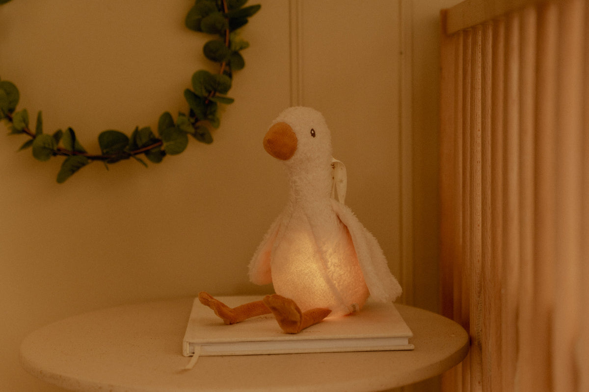 Peluche musicale et lumineuse Oie #Newborn