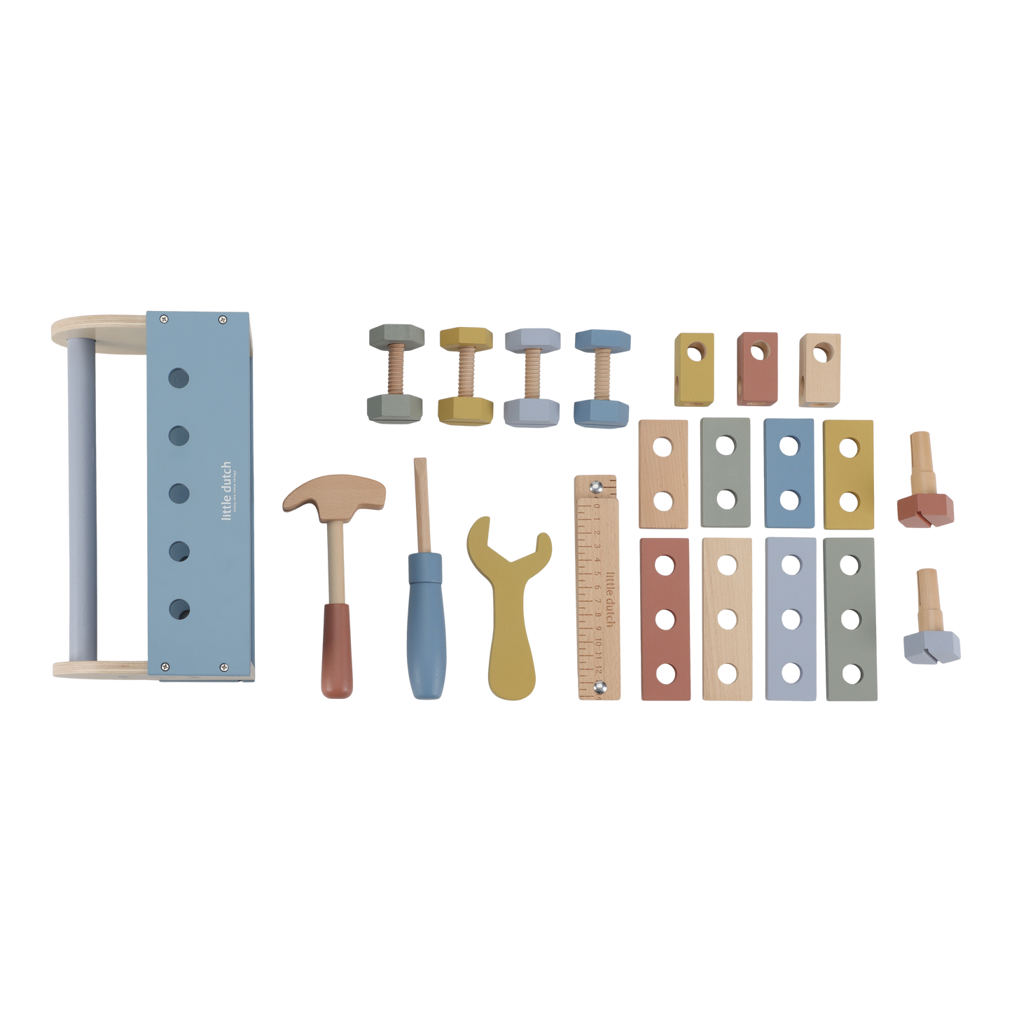 Boîte à outils en bois