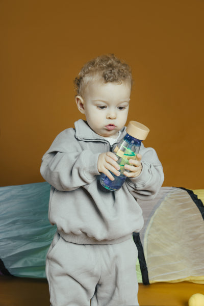 Bouteille sensorielle #Spiral Bleu