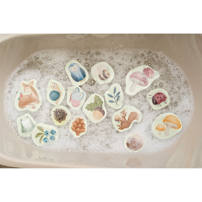 Stickers de bain en mousse #Forest Friends et Fairy Garden
