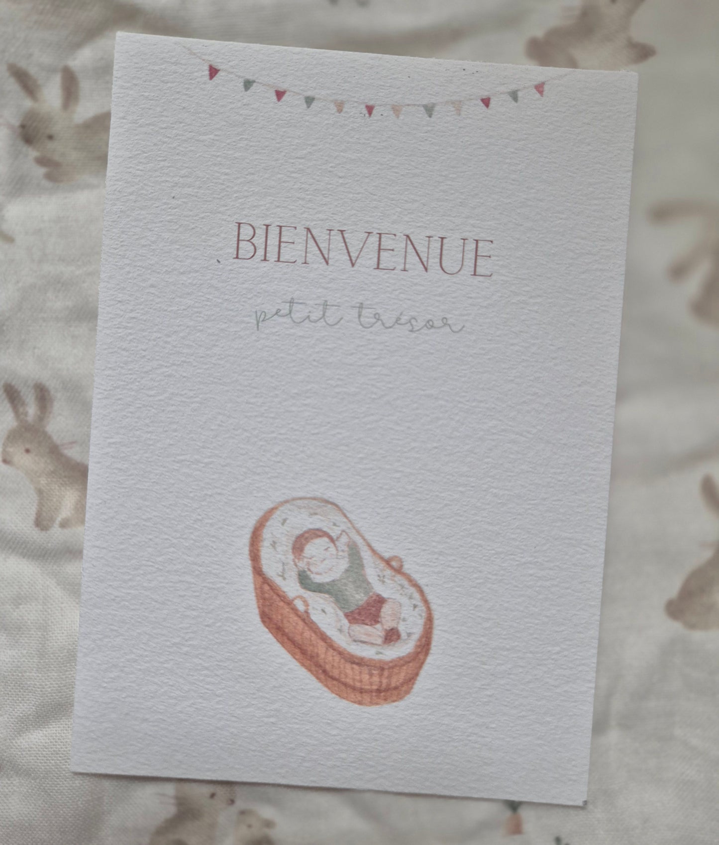 Carte Bienvenue Petit Trèsor
