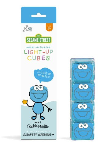 Cookie Monster cubes #Bleu