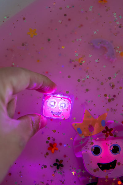 Cubes lumineux - Rose - Glopals
