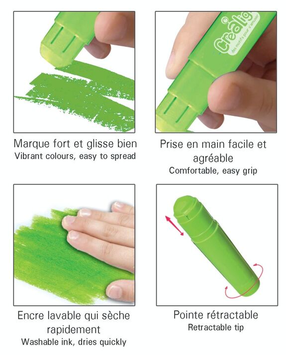 Baton de gouache | Crealign | Activité Manuelle