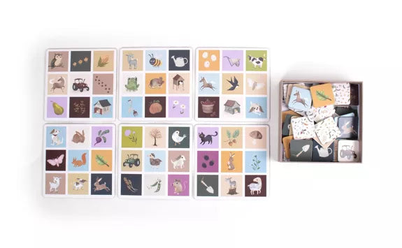 Jeu loto des images #A la ferme