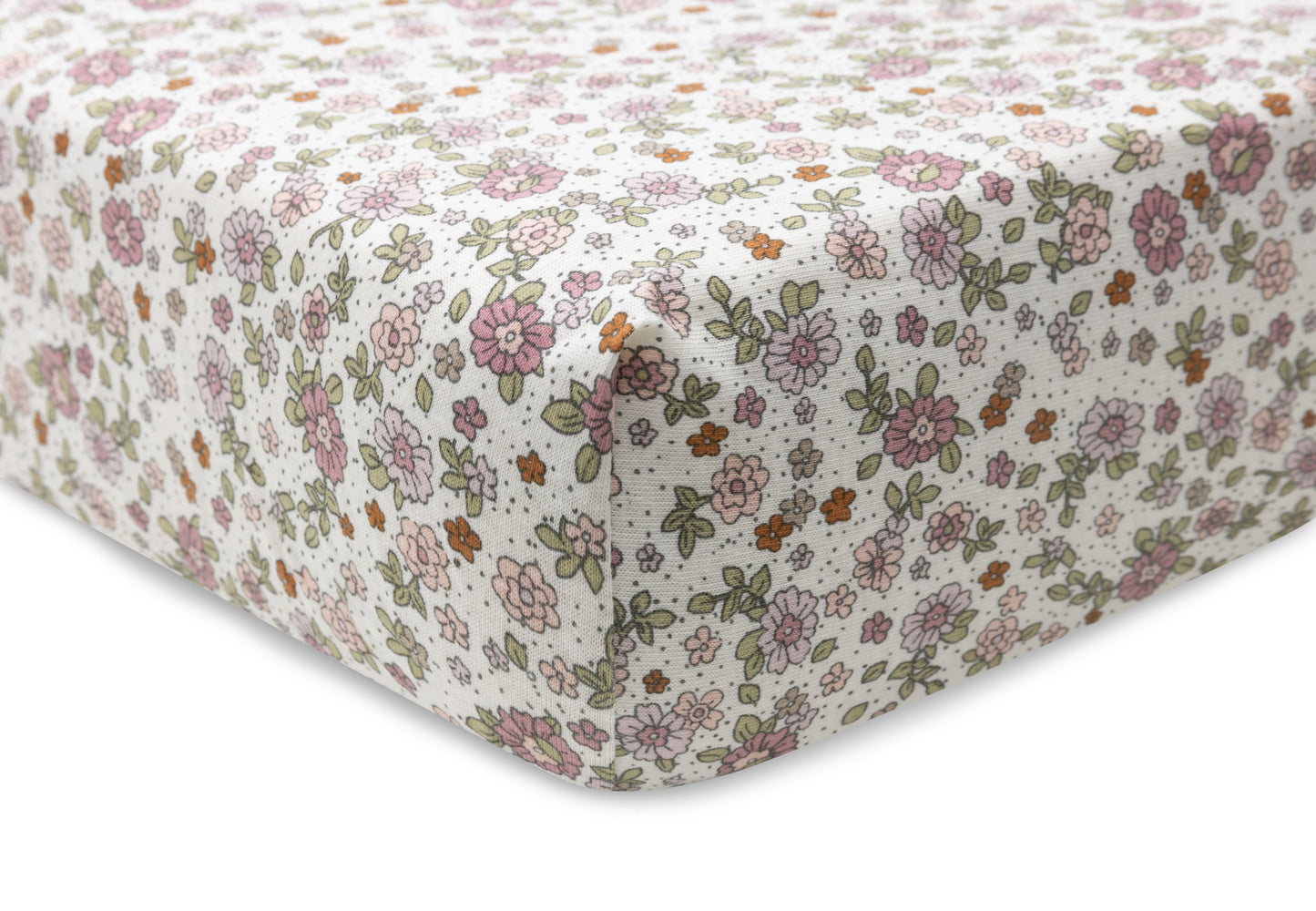 Drap-housse Jersey #Retro Flowers