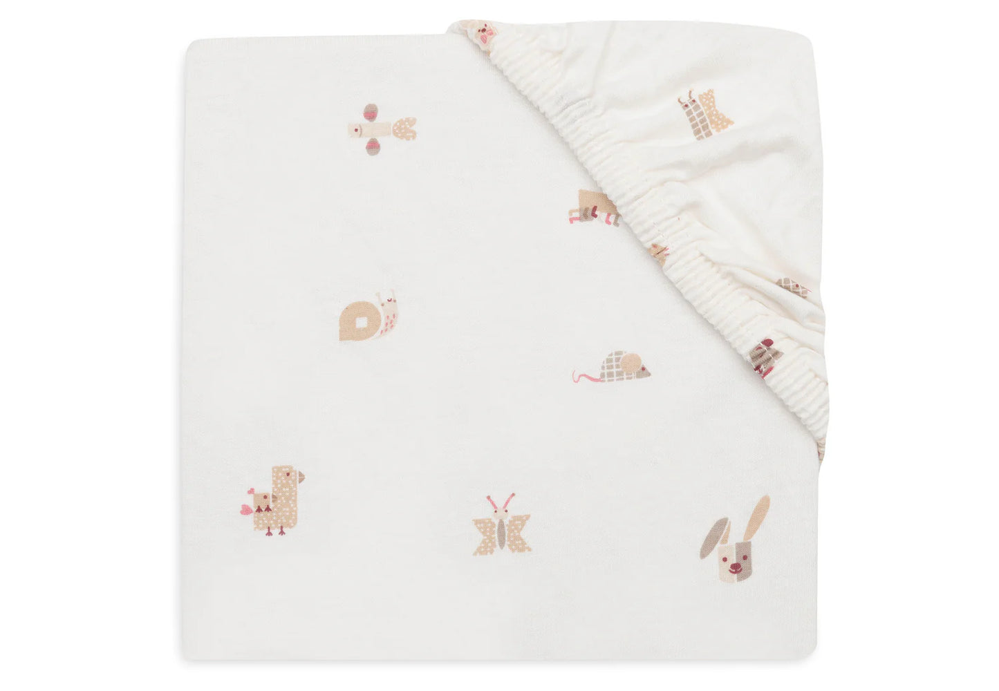 Drap-housse Jersey 60x120cm #Animal Friends