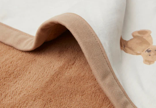 Couverture Berceau Jersey 75x100cm #Teddy bear