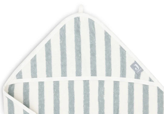 Cape de bain Eponge # Stripe Sea Green