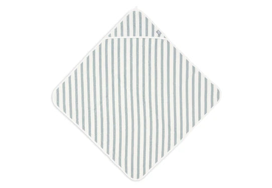 Cape de bain Eponge # Stripe Sea Green