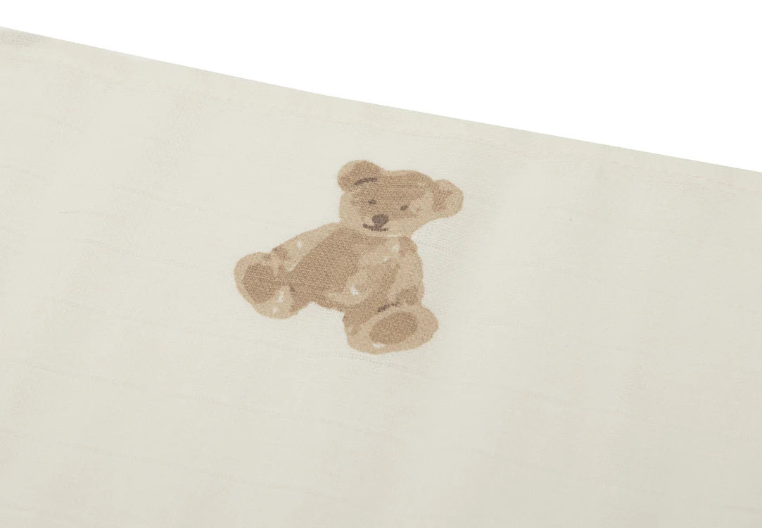 Lange gaze de coton small #Teddy Bear