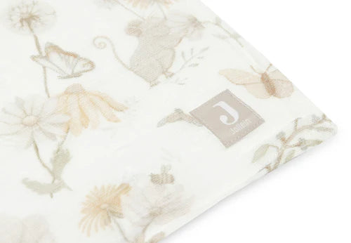 Lange gaze de coton 115x115cm #Dreamy Mouse