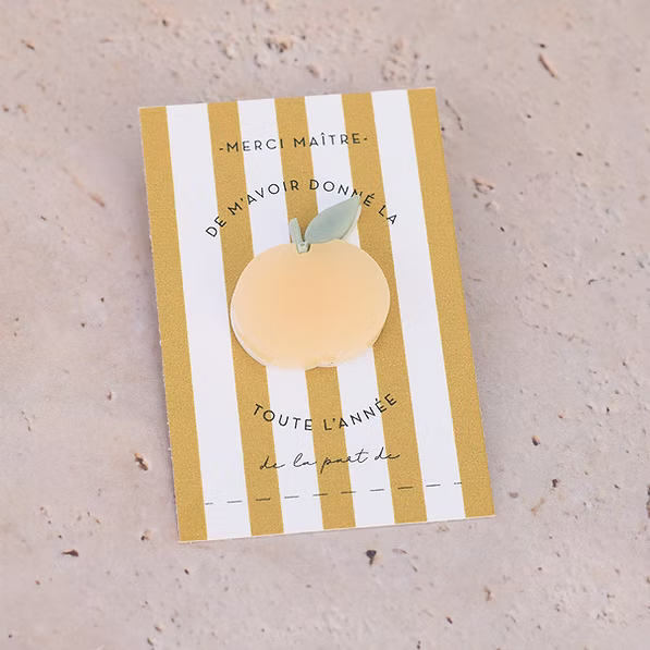 Pin's “Pêche” Merci Maître - Les Mignonneries