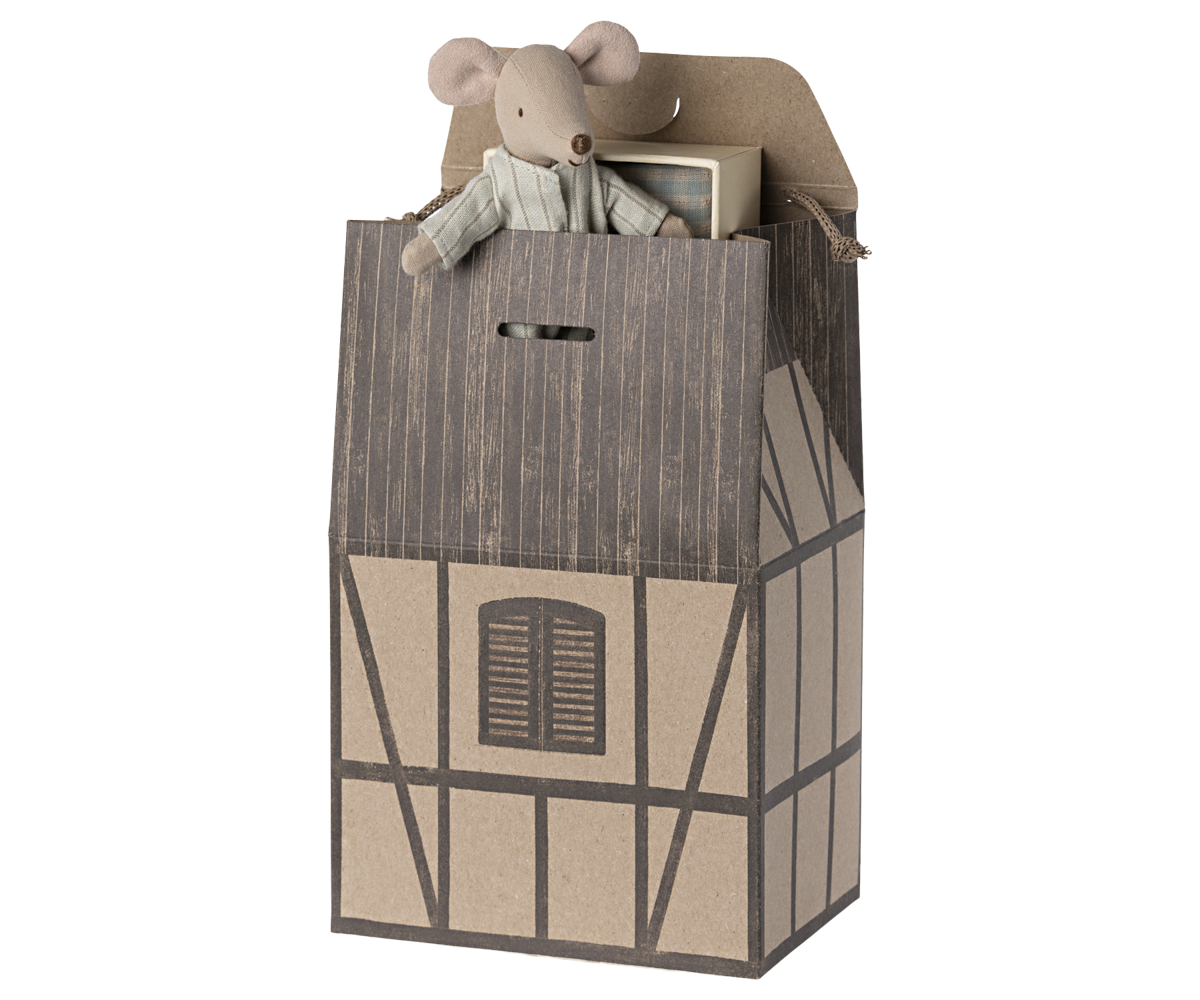 Sac en papier "Farmhouse" - Marron- Maileg