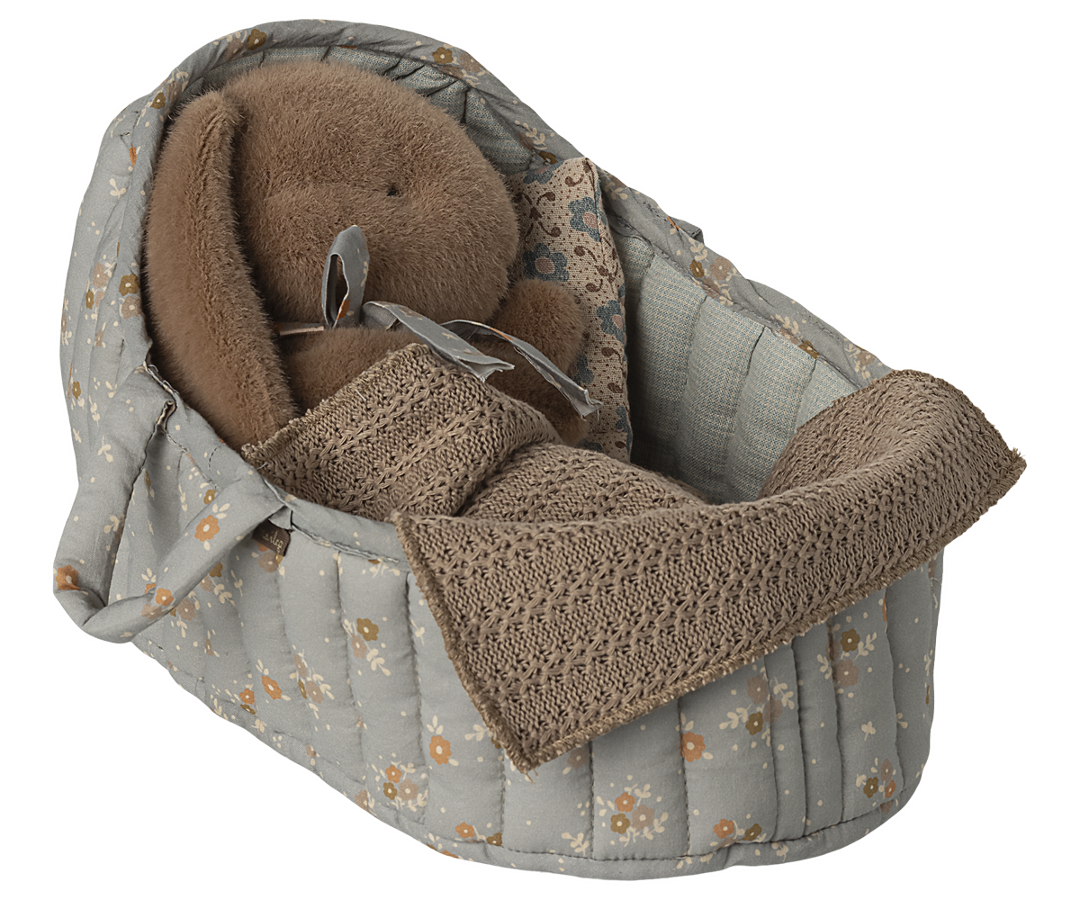 Couffin pour peluche Large Bleu – Maileg