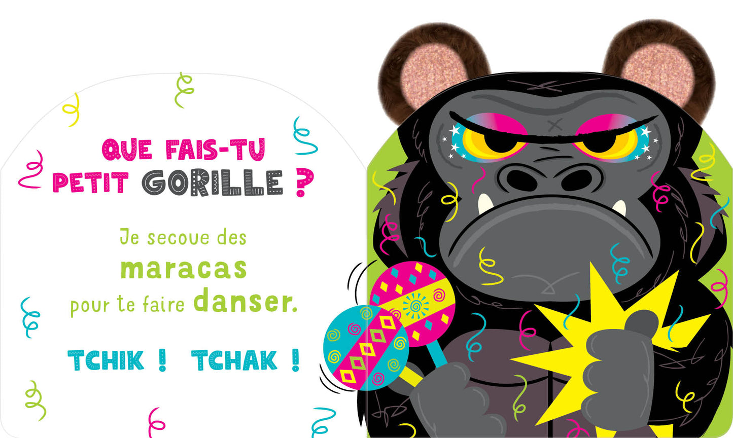 Que fais-tu petit singe?