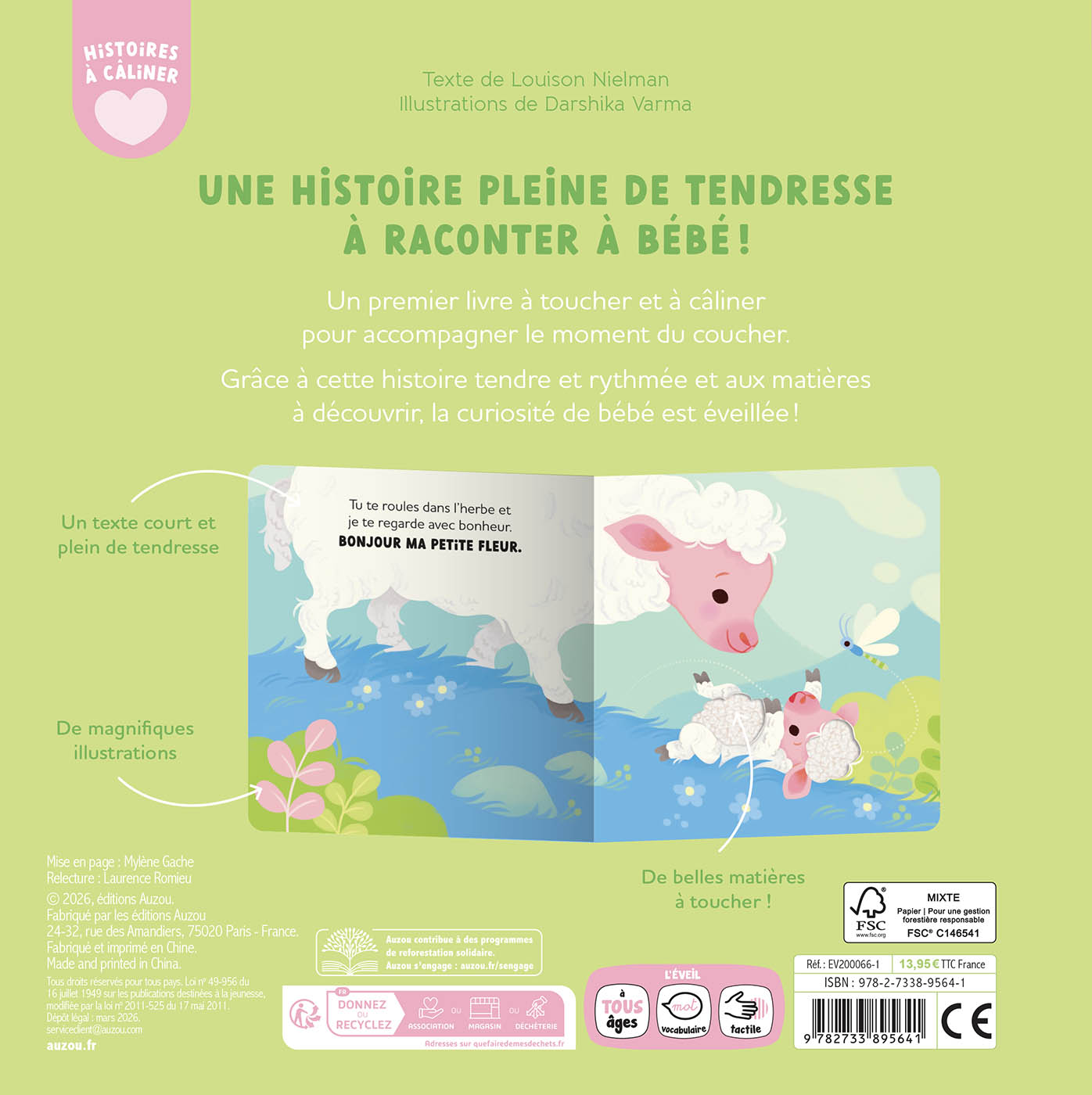 Histoires à câliner - Bonjour Printemps - Auzou