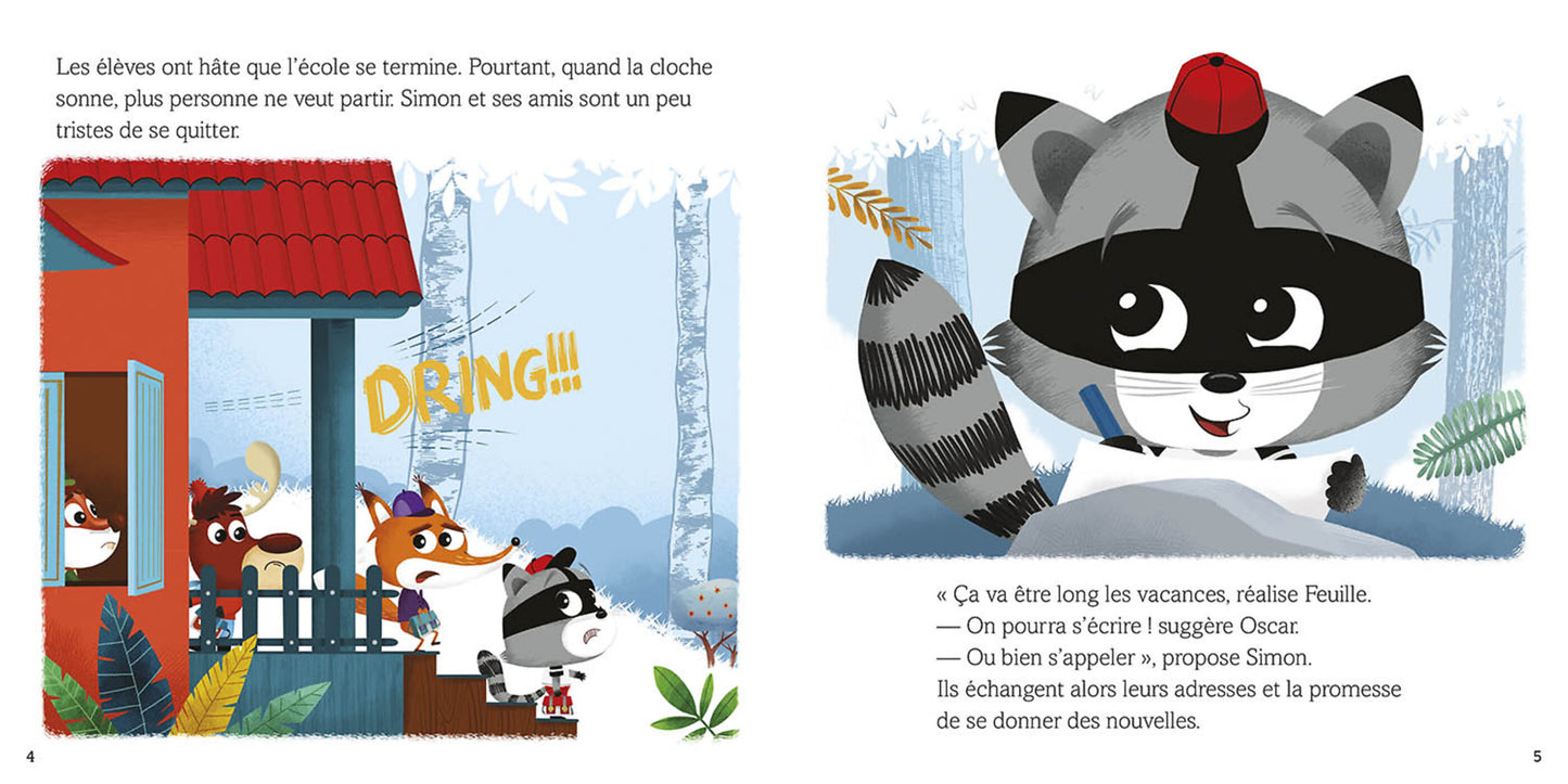 SIMON PART EN VACANCES À LA MONTAGNE - Auzou