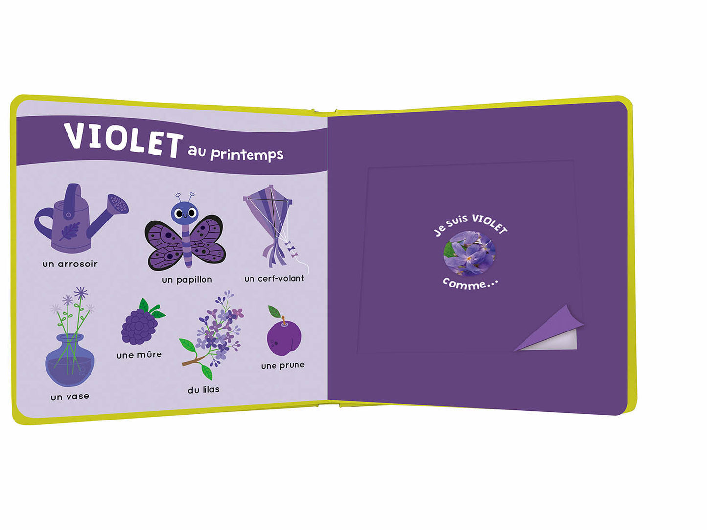 Mon livre des odeurs et des couleurs #Les saisons