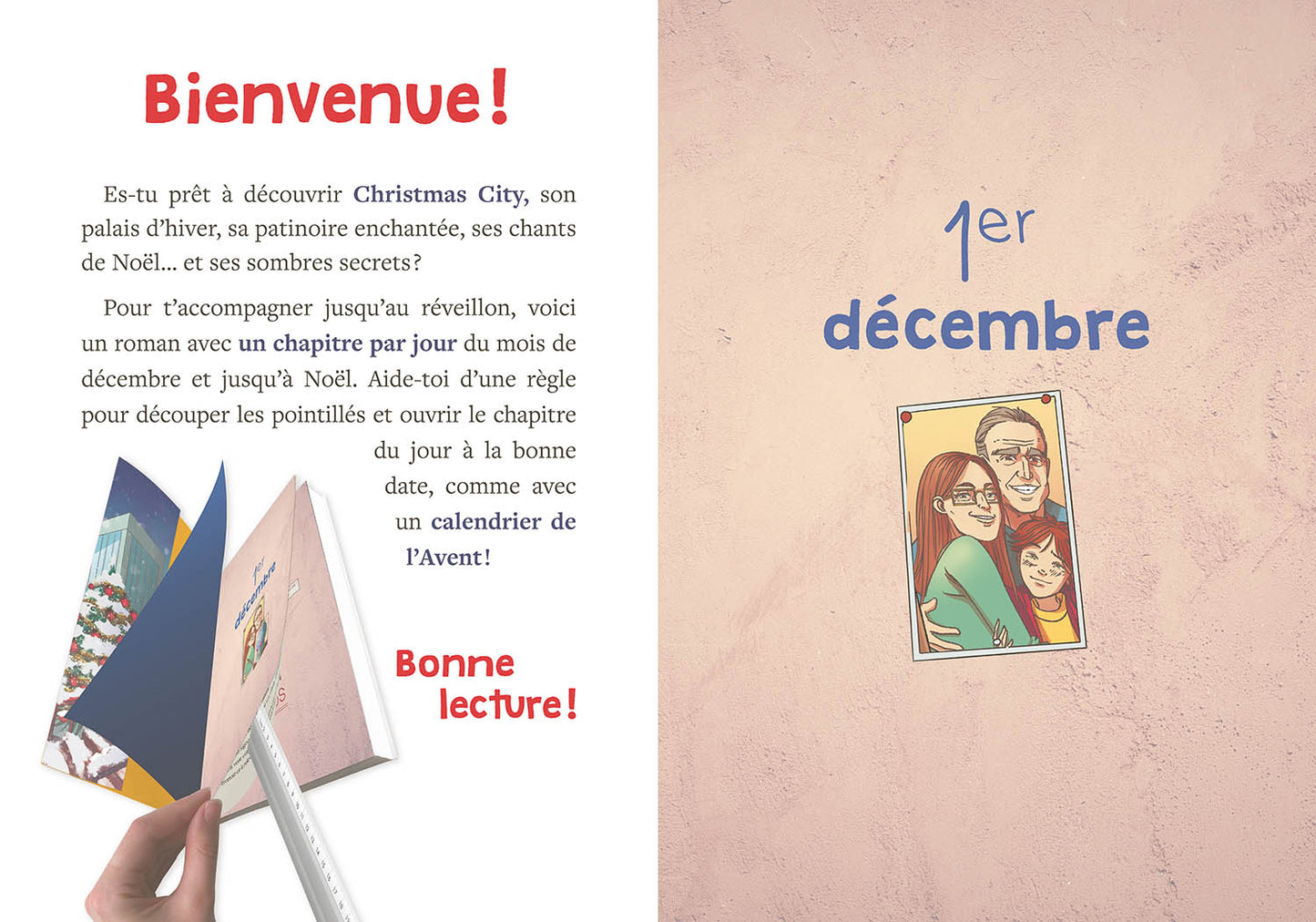 Romans de l’avent -Enquête à Christmas City #Auzou