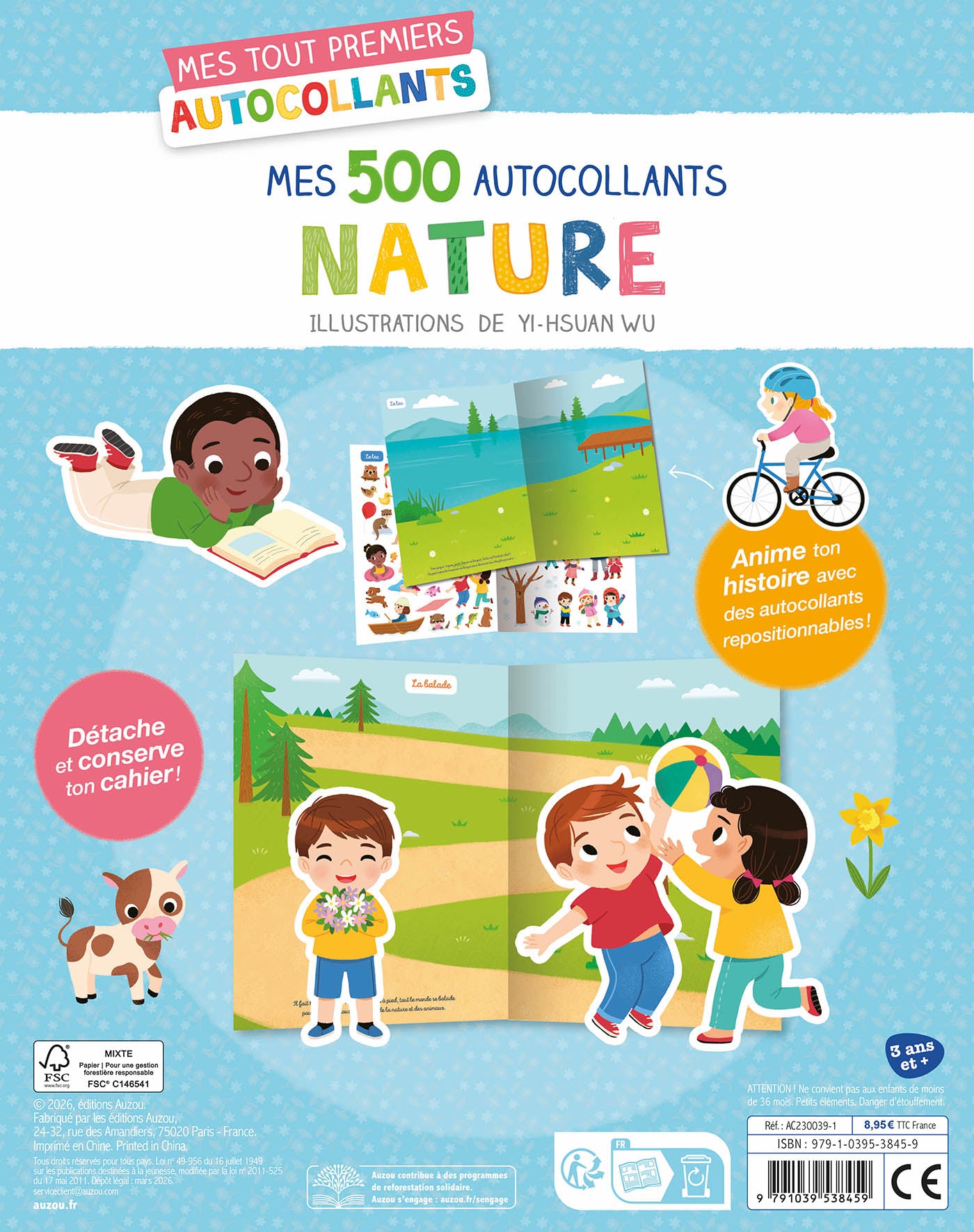 Mes tout premiers autocollants - Mes 500 autocollants- Nature