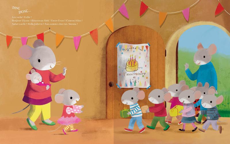 L'anniversaire de lili souris