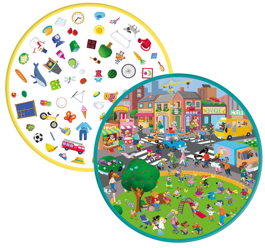 Mon jeu de cherche et trouve P'tit loup | Jeu de société | Auzou