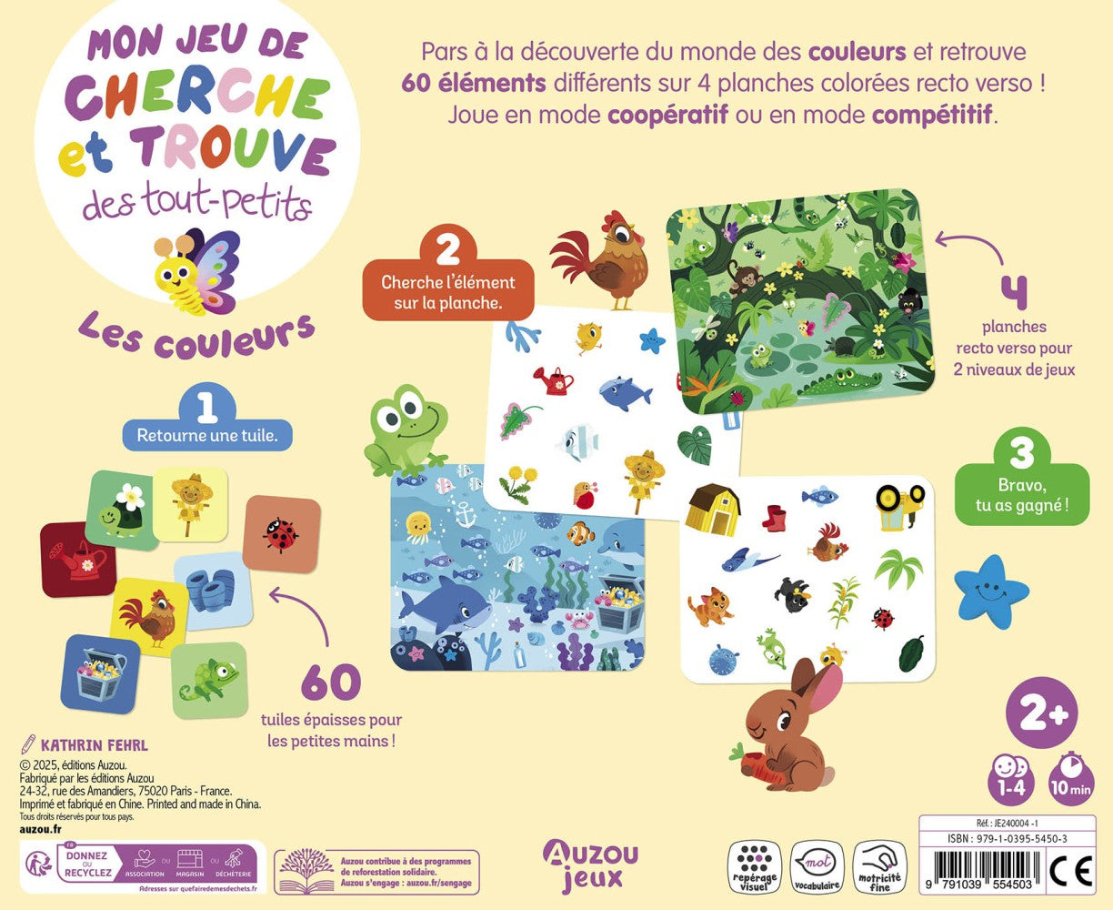 Grands jeux #Mon jeu de cherche et trouve des tout-petits