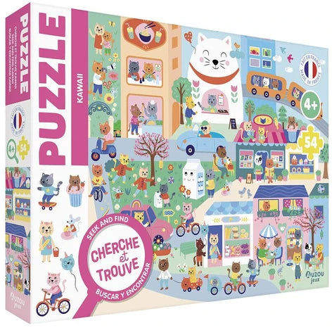 Puzzle et cherche et trouve #Kawaii