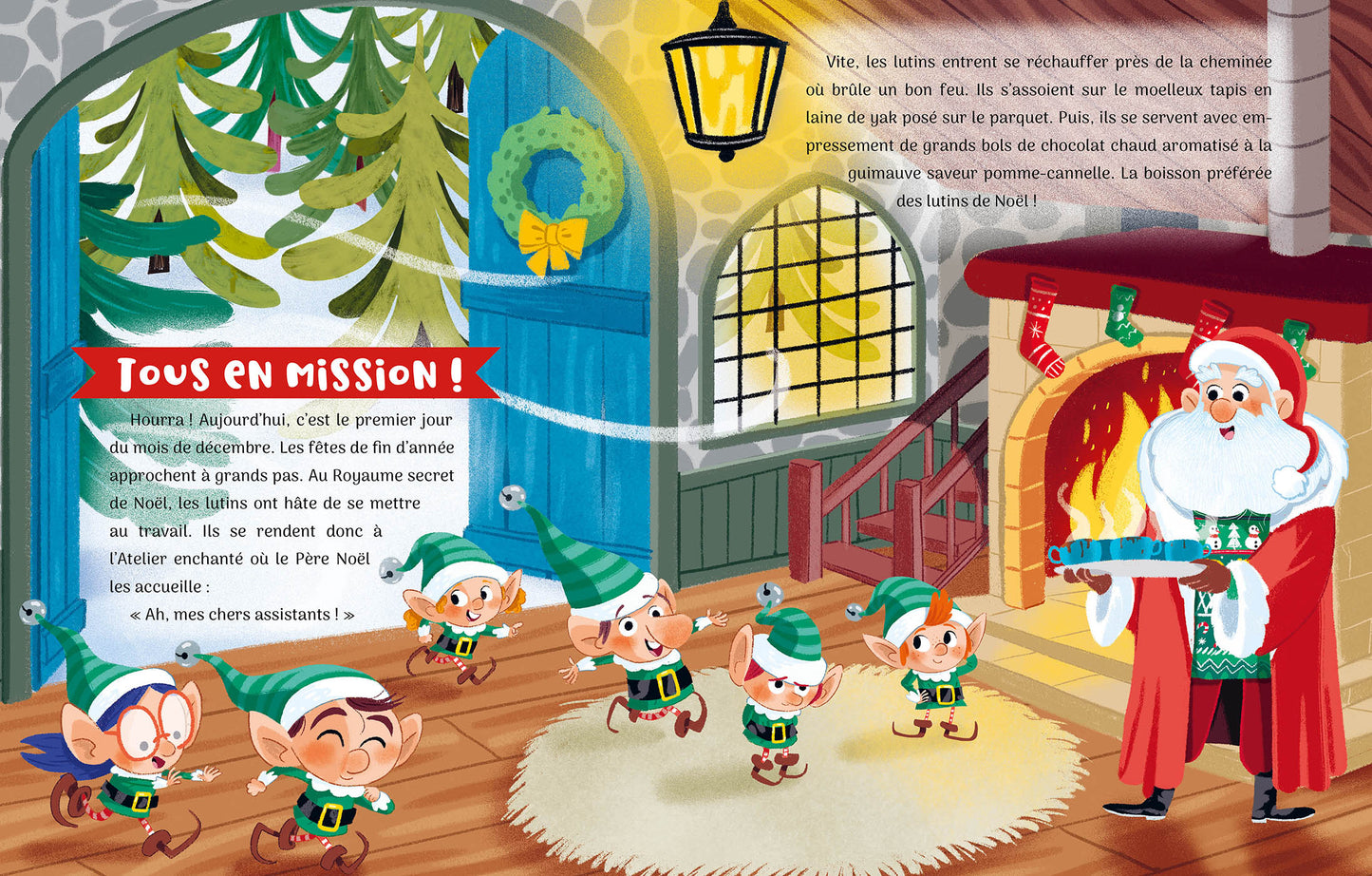 Mon album de l'avent #Le noël de la forêt - Auzou