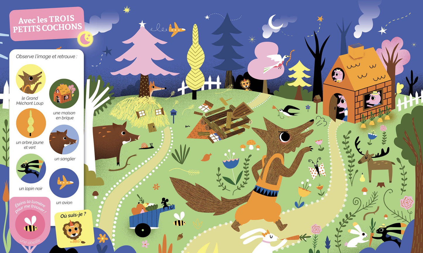 Mes 20 cherche et trouve des tout-petits #Qui brillent dans le noir !