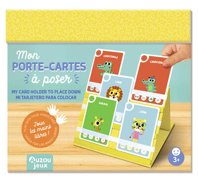 Mon porte cartes à poser - Auzou