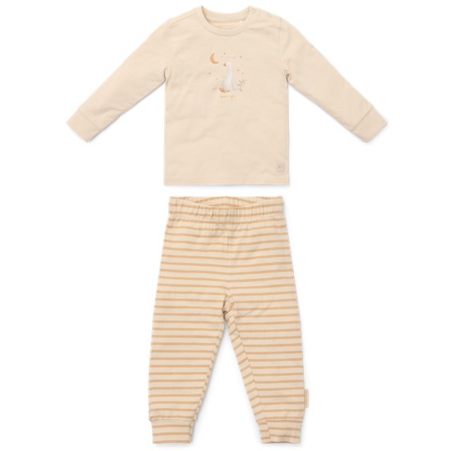 Pyjama hiver 2 pièces #Natural Stripes