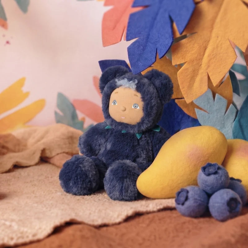 Cozy Dinkum Blueberry Bear - Olli Ella