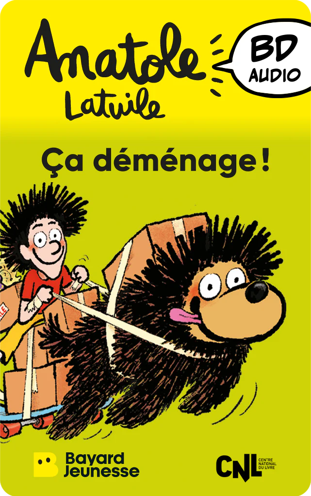 Carte Yoto #Anatole la tuile ça déménage !