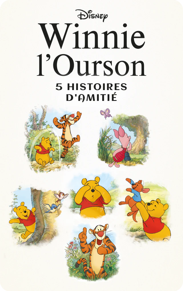 Carte Yoto #Winnie l'Ourson #5 histoires d'amitié
