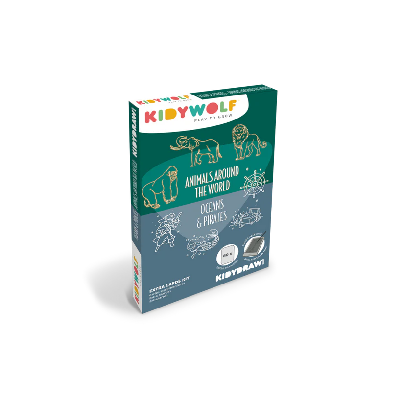 Recharge KIDYDRAW-MINI- Animaux et Pirates